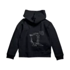 きょうりゅうしきのお茶が飲みたい恐竜 Zip Hoodie