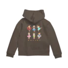 しまもちの6人のバレリーナ Zip Hoodie