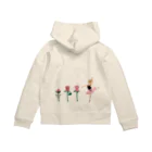 しまもちのバラとバレエ姫 Zip Hoodie