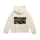 鉄道の動物×鉄道 Zip Hoodie