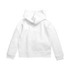 キッズサイズ　わんぱくぽめる堂の キッズサイズ 39*Thank you*A Zip Hoodie