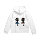 バレリーナちゃんのバレリーナちゃん Zip Hoodie