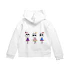 バレリーナちゃんのリトルバレリーナちゃん Zip Hoodie