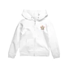 キッズサイズ　わんぱくぽめる堂のキッズサイズ*ぽめるのきらきら Zip Hoodie