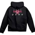 TonpetyのGOZU(赤) Zip Hoodie