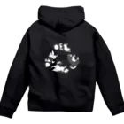 あたちたちのおみせのMY DOG, MY LIFE. / 黒柴 Zip Hoodie