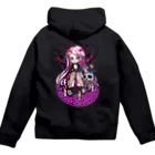 しおたんSHOPのデビルたんジッパー Zip Hoodie