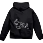 まとりこや ショップのりょうた文字　ジップパーカー Zip Hoodie