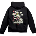 Siderunの館 B2のゆるスカジャン柄（びゃっことはくりゅう） Zip Hoodie