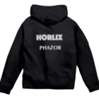 PHAZOR 公式のHorliX マスコットジップフーディー Zip Hoodie