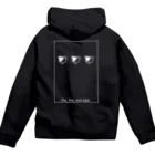 しほみりん🐄のりんりんするジップパーカー《ブラック》 Zip Hoodie