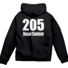 Error Correctionの205 Reset Content Zip Hoodie