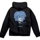 nidan-illustrationの“MAGI COURIER” blue #2 Zip Hoodie