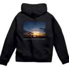 boracayjapan goods storeのボラカイサンセット Zip Hoodie