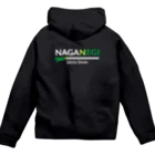 スタンダードTシャツ800円引き！4月29日(月)23時59分まで！！★kg_shopの[☆両面] NAGANEGI ジップパーカー