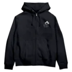 シロたろし ピン芸人のWELCOME NEW WORLD（バックプリントなし） Zip Hoodie