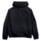 サキホコレ農家のサキホコレ背面ロゴ Zip Hoodie