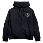 猫と釣り人のKAMPACHI_1W_FB Zip Hoodie