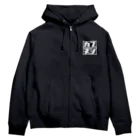 カブヌシ 商會（SUZURI店）のカブヌシ 十字 Zip Hoodie