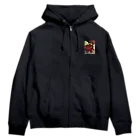 ミクロの黒法師にカミキリくん Zip Hoodie