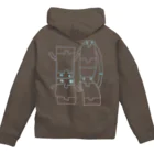 tettebolのトップルゲンガー　ミラージュ Zip Hoodie