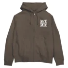 カブヌシ 商會（SUZURI店）のカブヌシ 昭和 Zip Hoodie