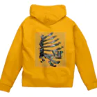 AtelierY2のrib cage Zip Hoodie