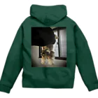 シーズー犬 ポプお物語の竹輪(ちくわ)足のポプお Zip Hoodie