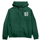 カブヌシ 商會（SUZURI店）のカブヌシ 櫻 Zip Hoodie