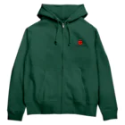 MrKShirtsのTentoumushi (てんとう虫) 色デザイン Zip Hoodie