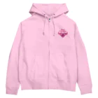 atelier-QのFLYING PINKY ROSES Zip Hoodie