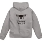 TRADECOM JAPANのDrone Pilot #0001 Zip Hoodie