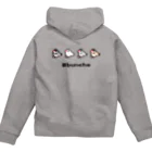 たかはらのドット絵文鳥シリーズ Zip Hoodie