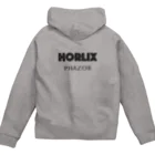PHAZOR 公式のHorliX フロントジップフーディ Zip Hoodie