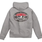 カブヌシ 商會（SUZURI店）の遠心クラッチLOVE Zip Hoodie