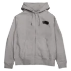 カメの歩みのワニガメ Zip Hoodie