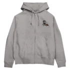 もむのふの爬虫類グッズやさんのハイナントカゲモドキちゃん Zip Hoodie