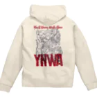 CircusDesignWorksのYNWA[navy×red] Zip Hoodie