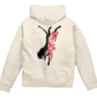 マチュカバーショップの新井英樹ver 走るモンにゃん Zip Hoodie