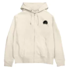 kg_shopの[☆両面] ダンゴムシだ【視力検査表パロディ】 Zip Hoodie