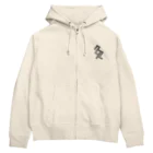 Moxafricaのお灸パーカー Zip Hoodie