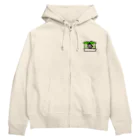 たかはらの文鳥用の豆苗 Zip Hoodie