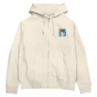 burijinaのコーギー犬 Zip Hoodie