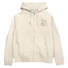 CHOTTOPOINTの警戒中の猫 Zip Hoodie