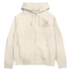 YamamoriMeidoの寝ているトイプードル Zip Hoodie