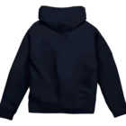 エマメ本舗のオッドアイの白猫エマメちゃんグッズ Zip Hoodie