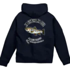 猫と釣り人のAMAGO_EB_1CW Zip Hoodie