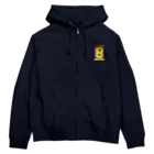 ケイティ企画の八戸ロゴ(ゴールドスターダスト) Zip Hoodie