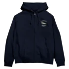 猫と釣り人のAMAGO_EB_1CW Zip Hoodie