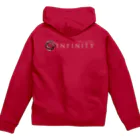 syuri_selectshop_358のInfinityシリーズ第10弾(ロゴ白) Zip Hoodie